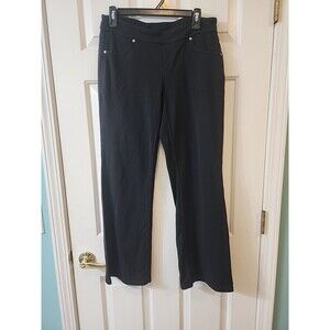 Athleta Women's Size Medium Black Stretch Jean Style Boot Cut Fitness Yoga Pants